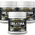 Creatina Armstrong Pó 100% Pura Monohidratada Sem Sabor – 300g – Suplemento Performance